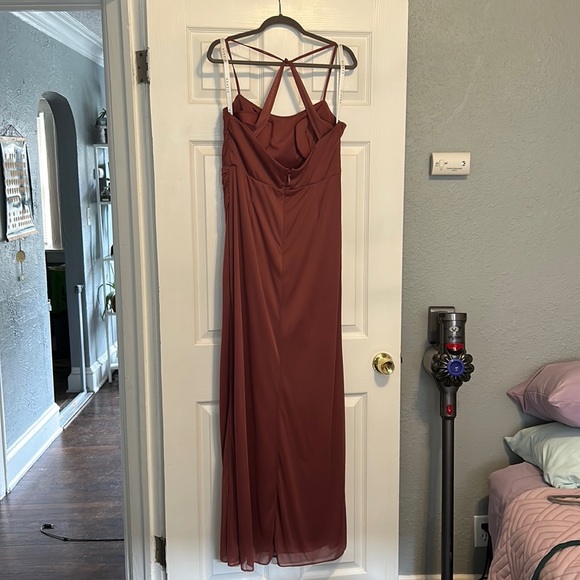 Mauve Azazie Bridesmaid Dress - Picture 2 of 7